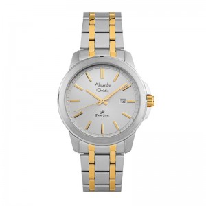 Alexandre Christie AC 1017 Silver Gold White Man MDBTGSL